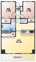 クレスト津田駅前の物件間取画像